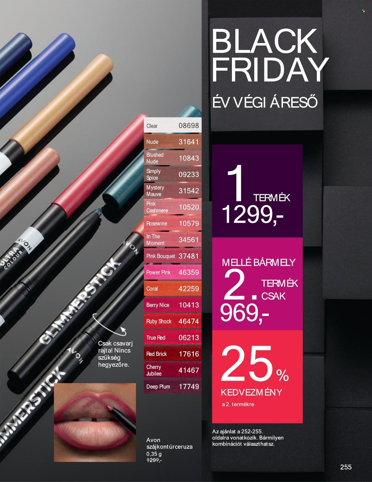 Avon akciós újságok - 2024.11.01 - 2024.11.30. Oldal 255