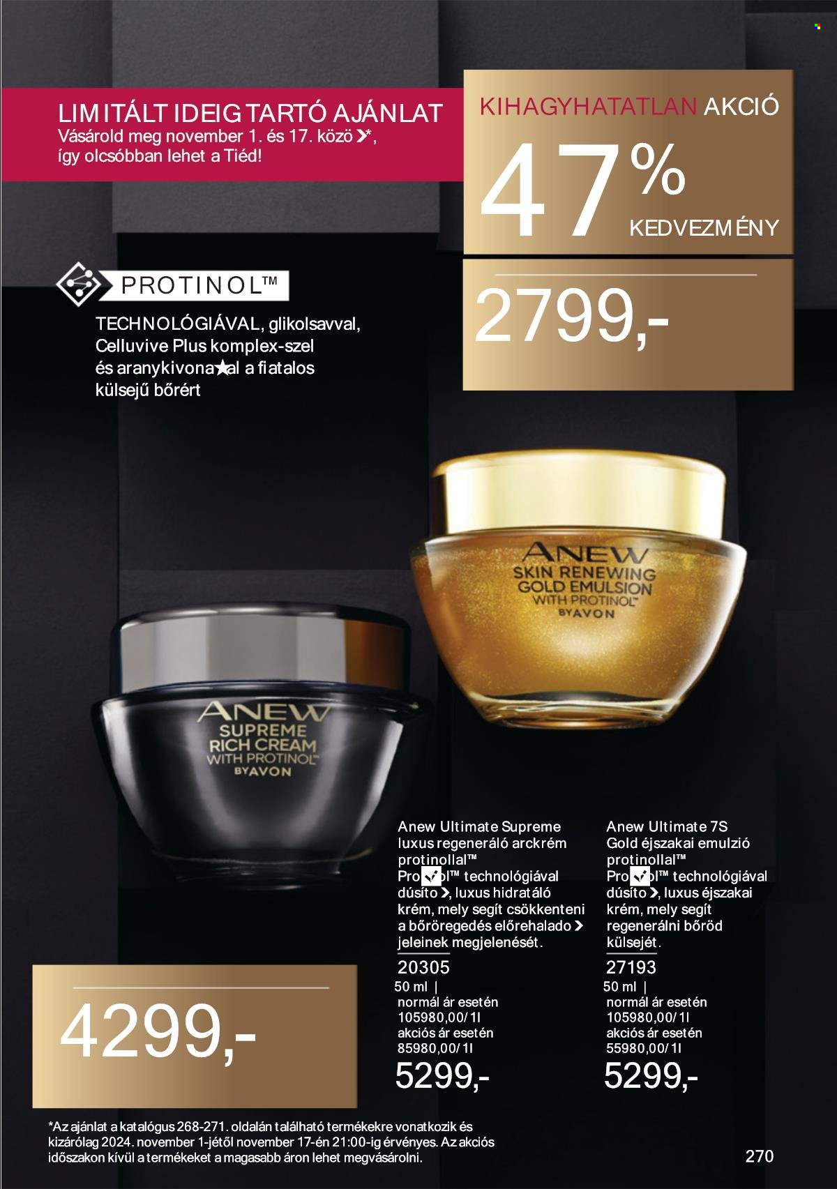 Avon akciós újságok - 2024.11.01 - 2024.11.30. Oldal 270