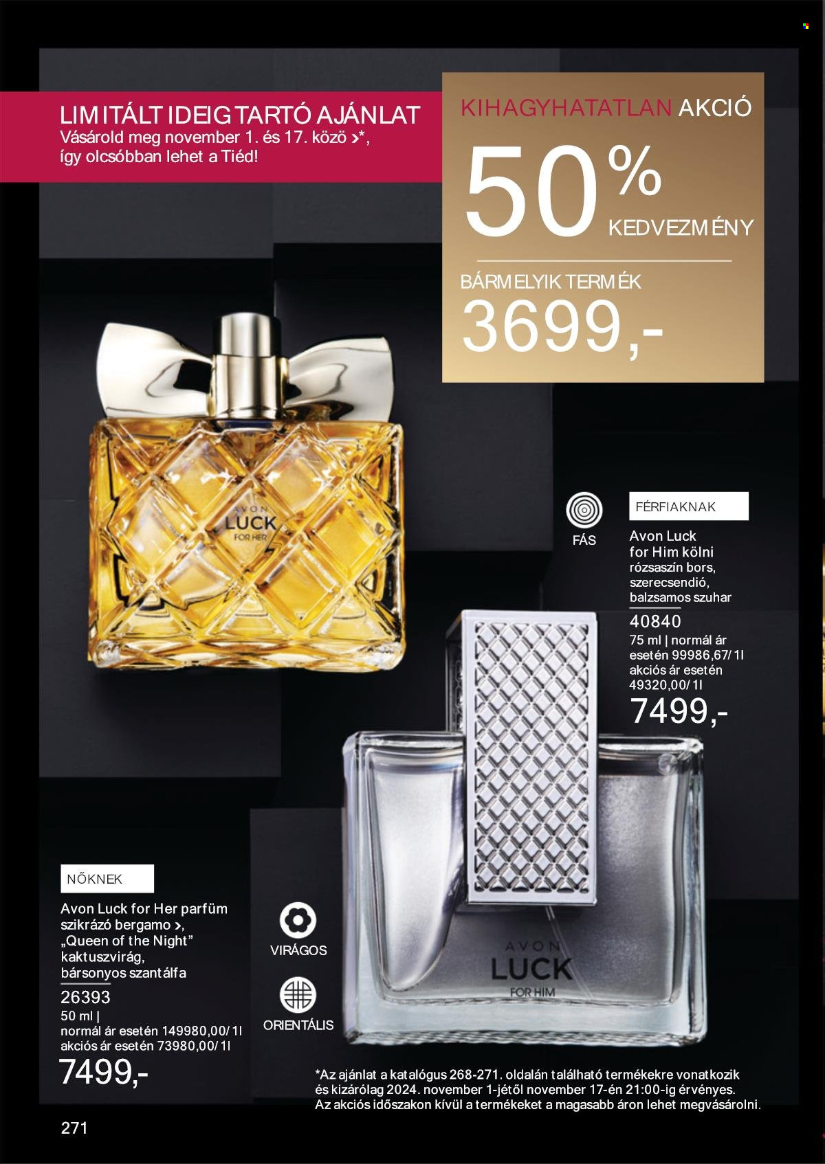 Avon akciós újságok - 2024.11.01 - 2024.11.30. Oldal 271