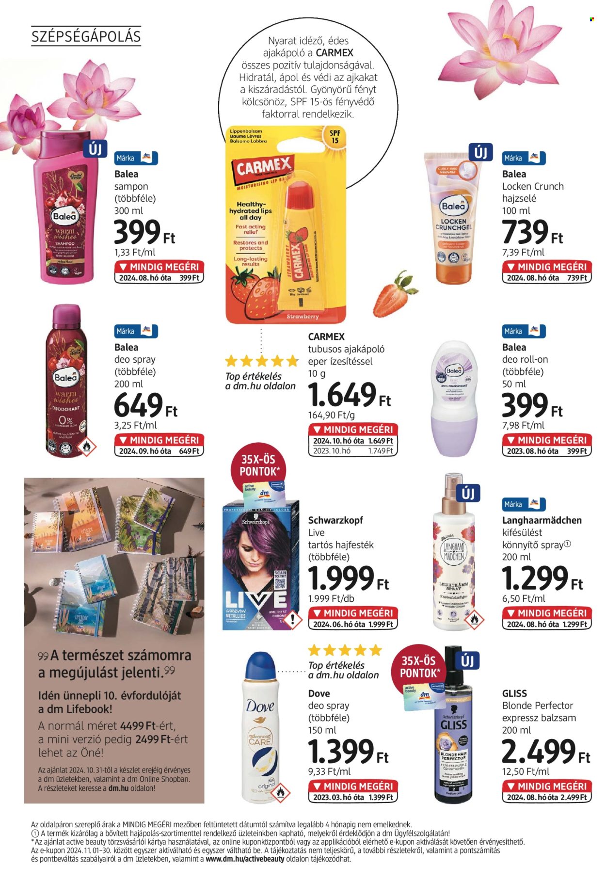 dm drogerie markt akciós újságok. Oldal 10
