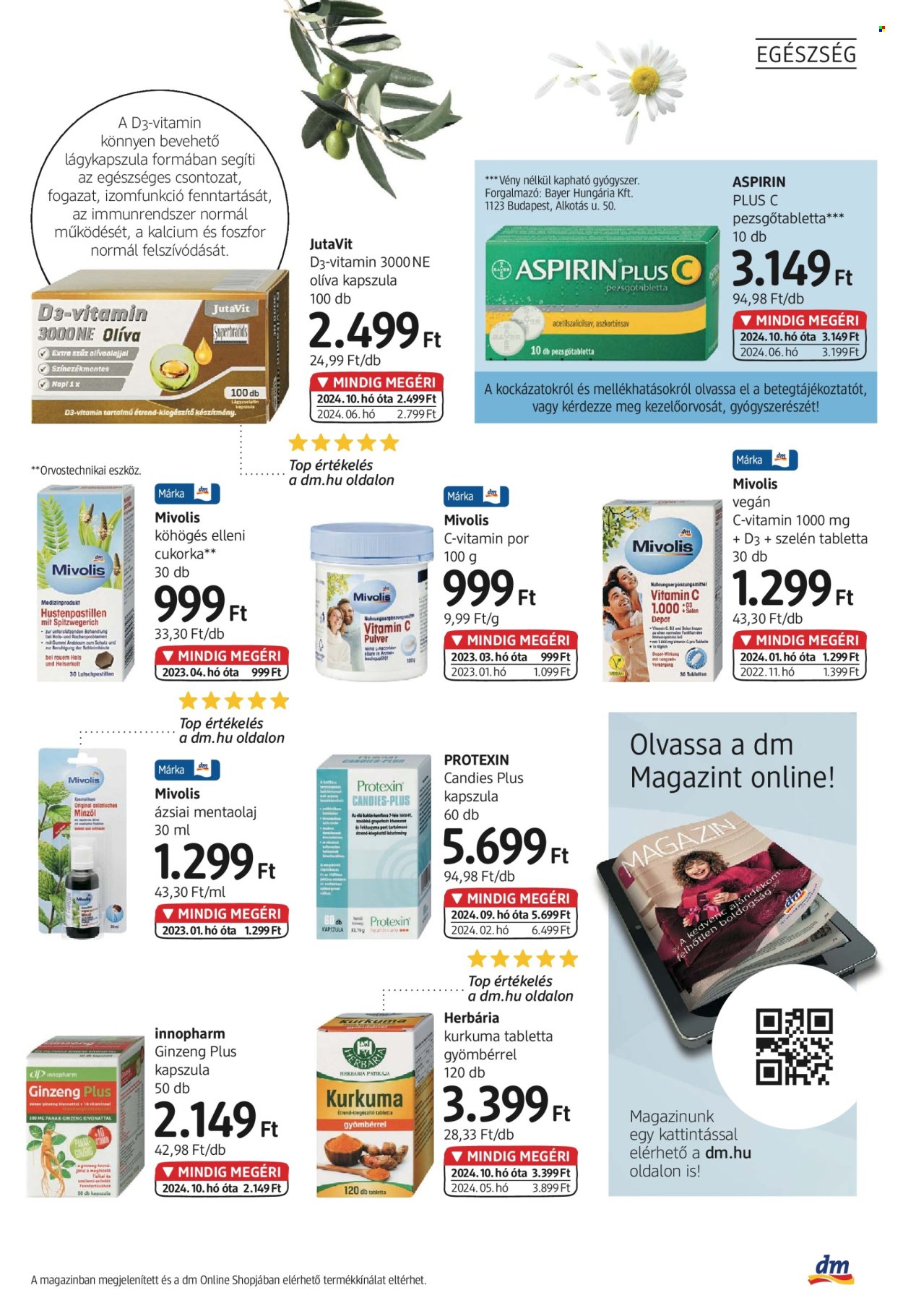 dm drogerie markt akciós újságok. Oldal 21