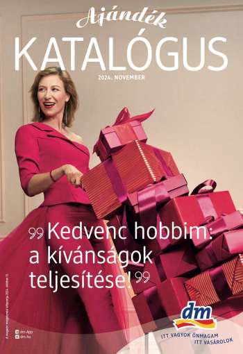 Újság dm drogerie markt - 2024.11.01 - 2024.11.30.