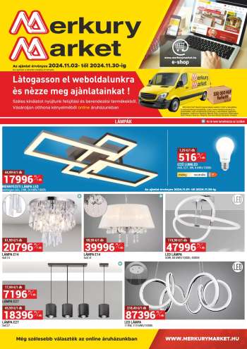 Újság Merkury Market - 2024.11.02 - 2024.11.30.