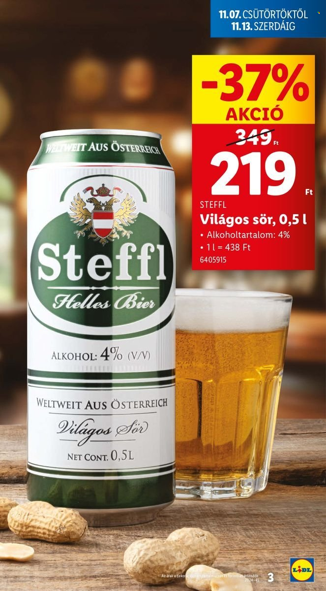 Lidl akciós újságok - 2024.11.07 - 2024.11.13. Oldal 3