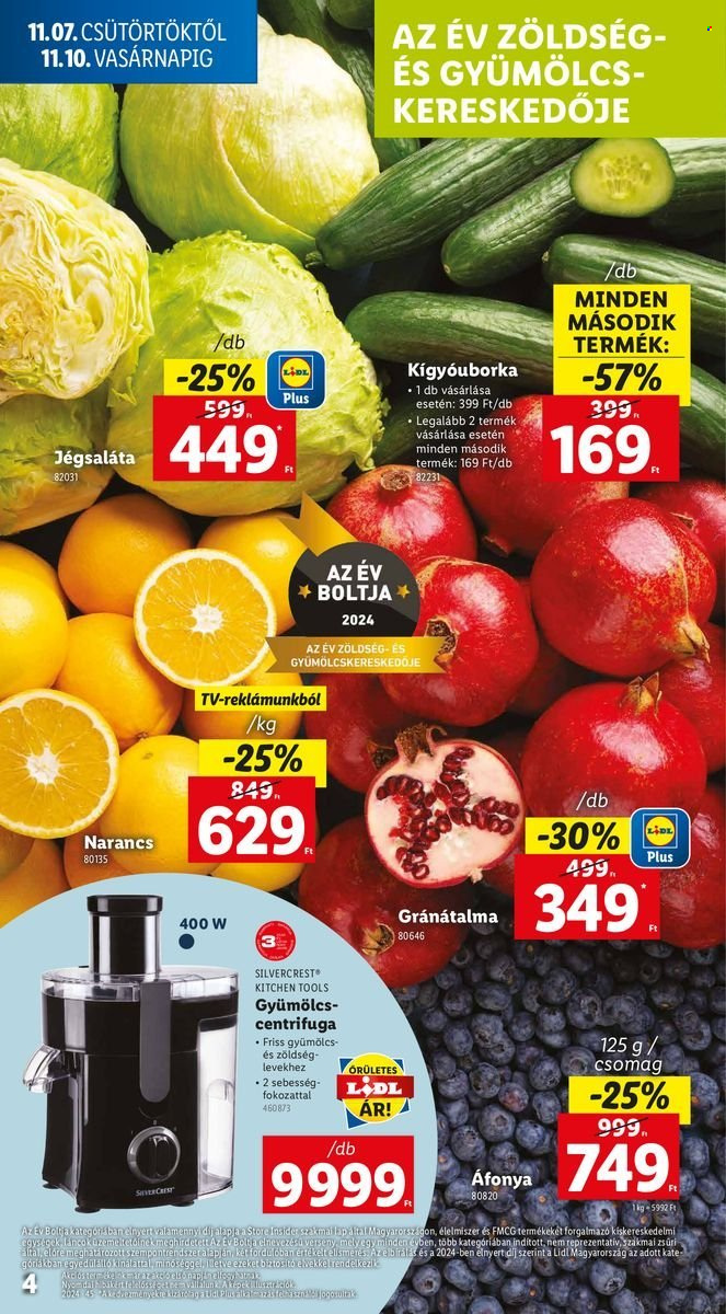 Lidl akciós újságok - 2024.11.07 - 2024.11.13. Oldal 4