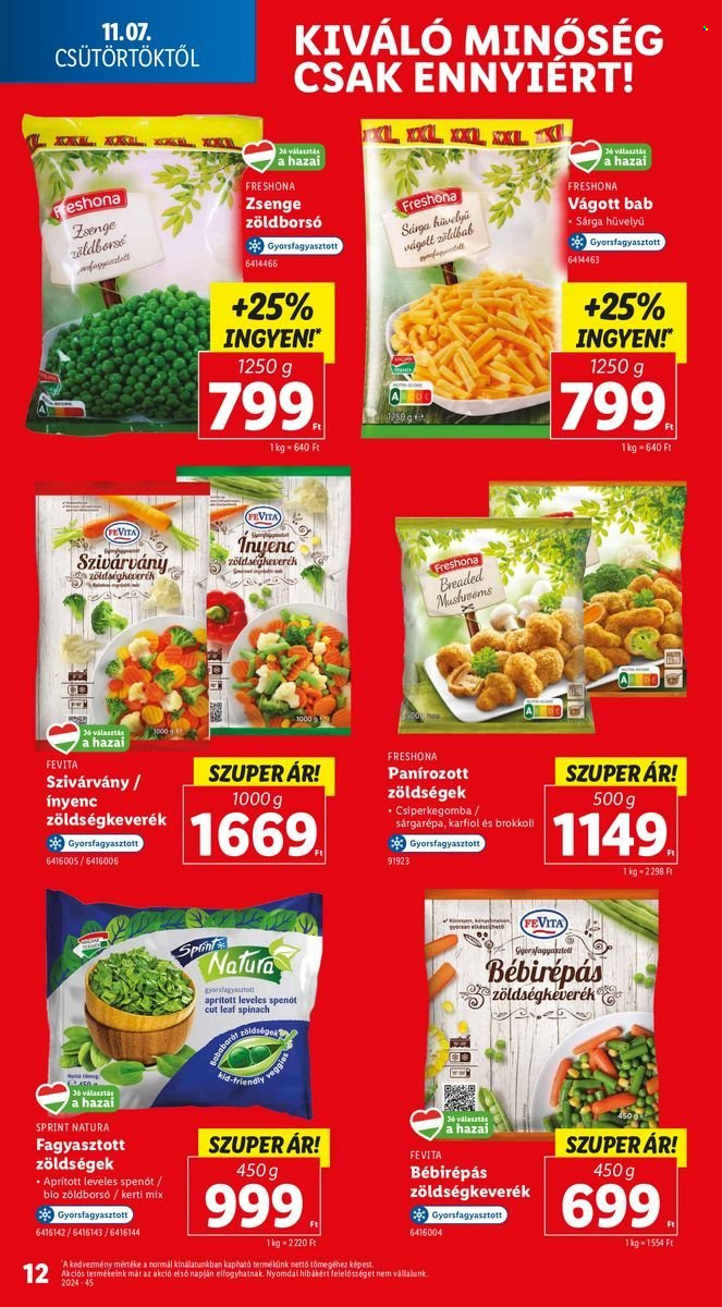 Lidl akciós újságok - 2024.11.07 - 2024.11.13. Oldal 12