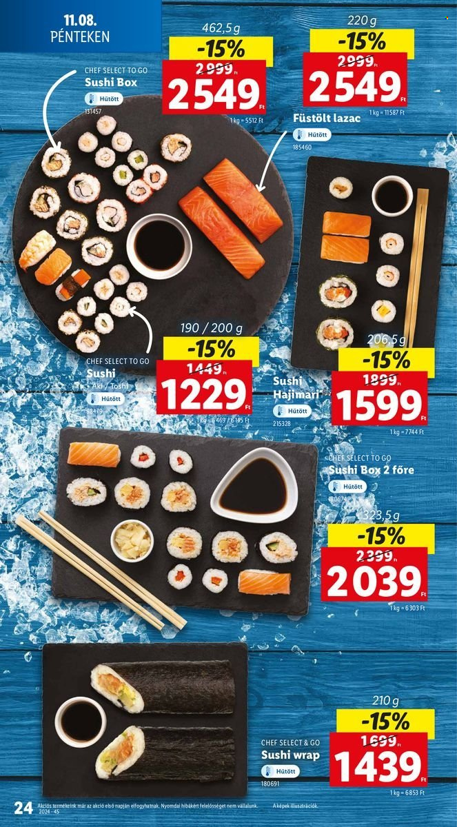 Lidl akciós újságok - 2024.11.07 - 2024.11.13. Oldal 24