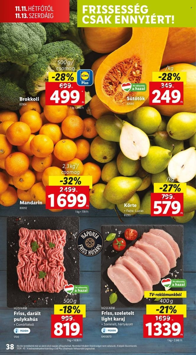 Lidl akciós újságok - 2024.11.07 - 2024.11.13. Oldal 38
