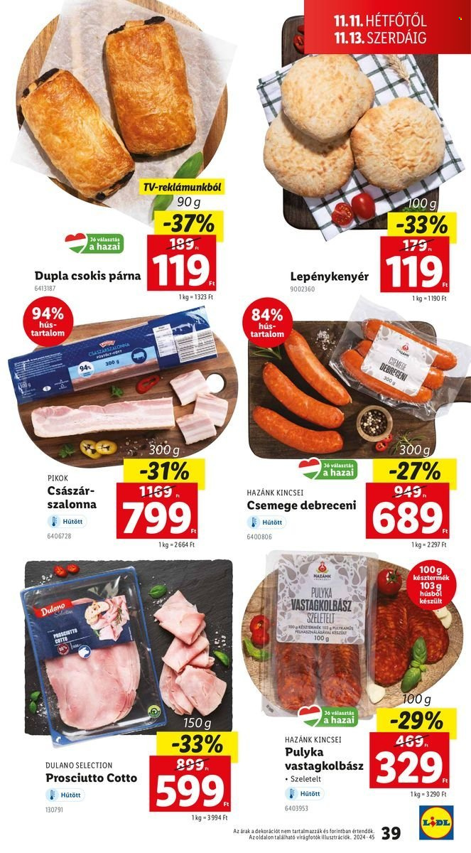 Lidl akciós újságok - 2024.11.07 - 2024.11.13. Oldal 39