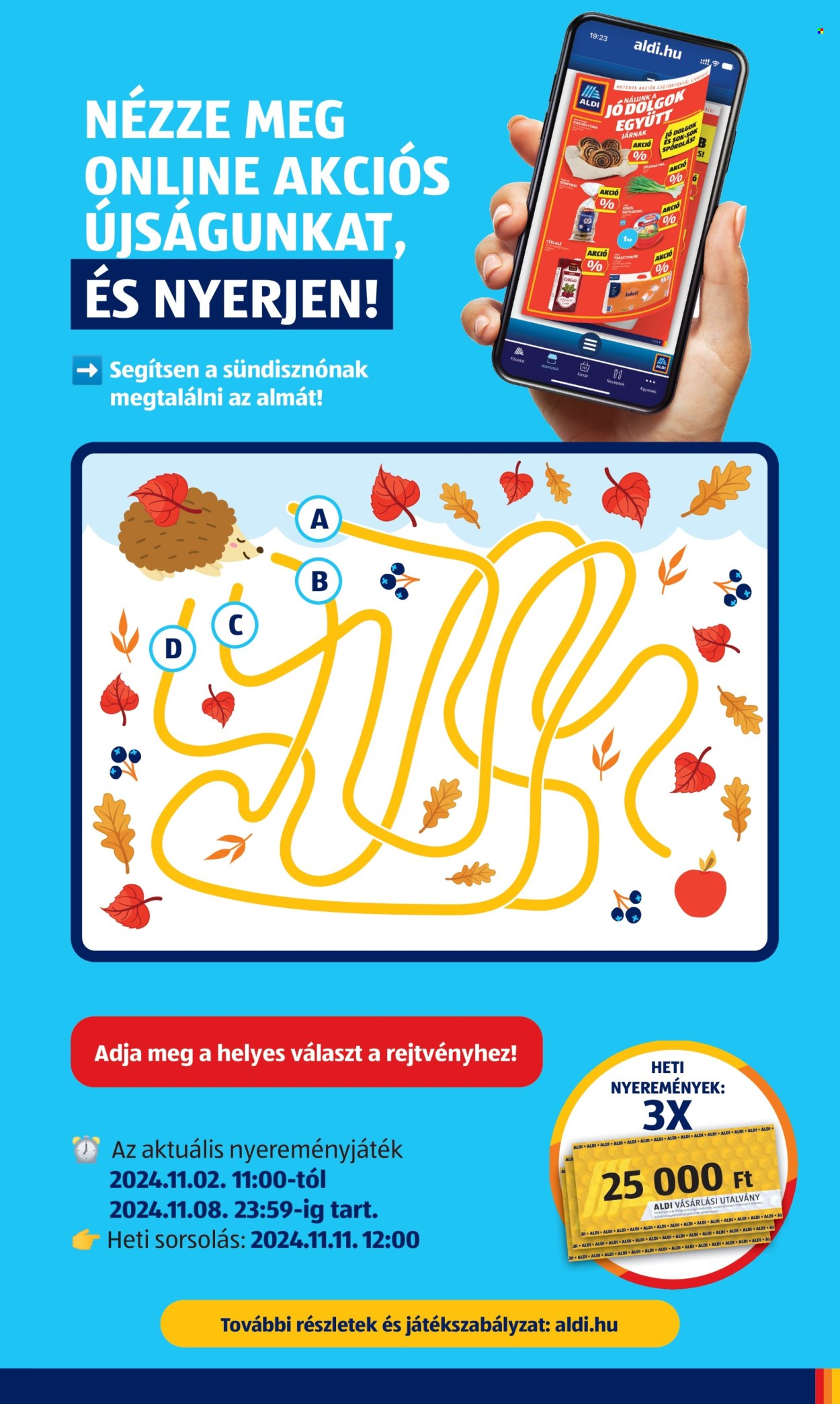 Aldi akciós újságok - 2024.11.07 - 2024.11.13. Oldal 15