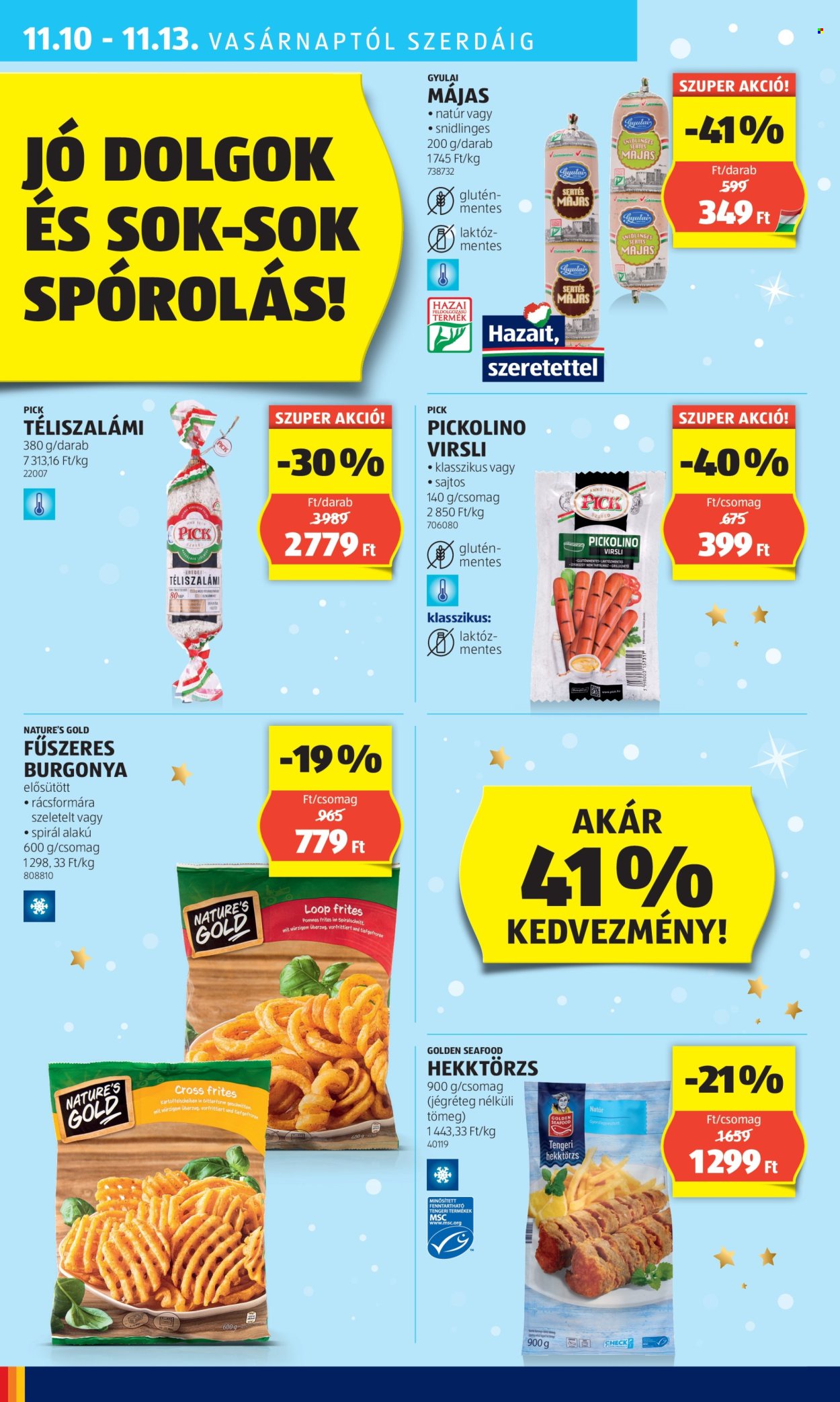 Aldi akciós újságok - 2024.11.07 - 2024.11.13. Oldal 38