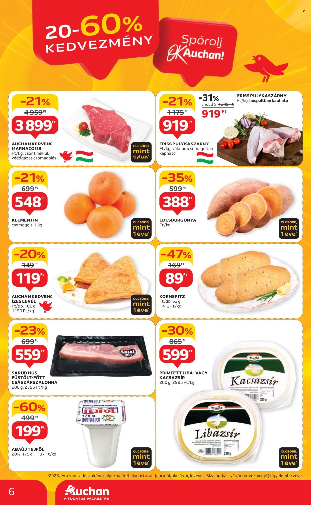 Auchan akciós újságok - 2024.11.07 - 2024.11.13. Oldal 6