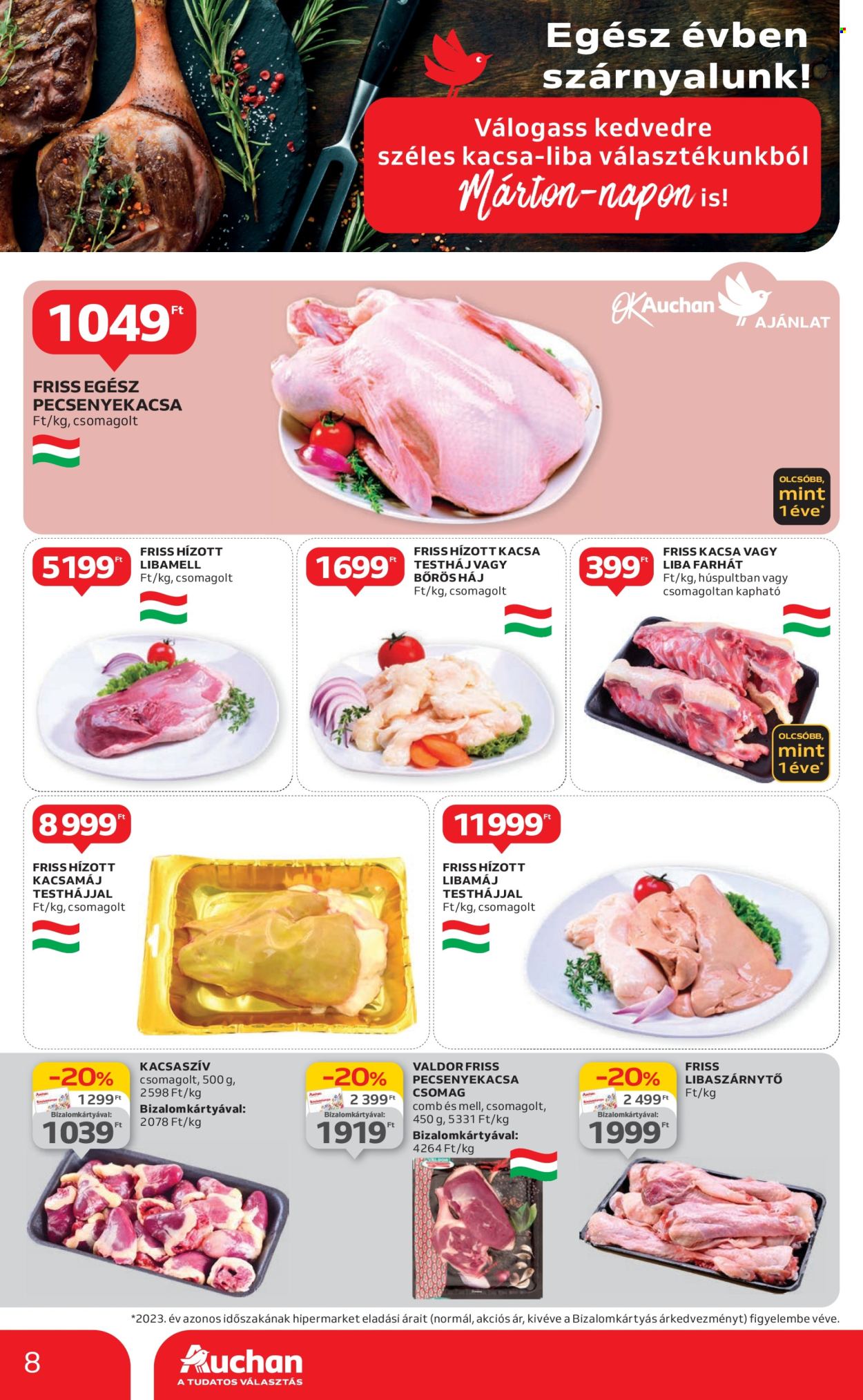 Auchan akciós újságok - 2024.11.07 - 2024.11.13. Oldal 8
