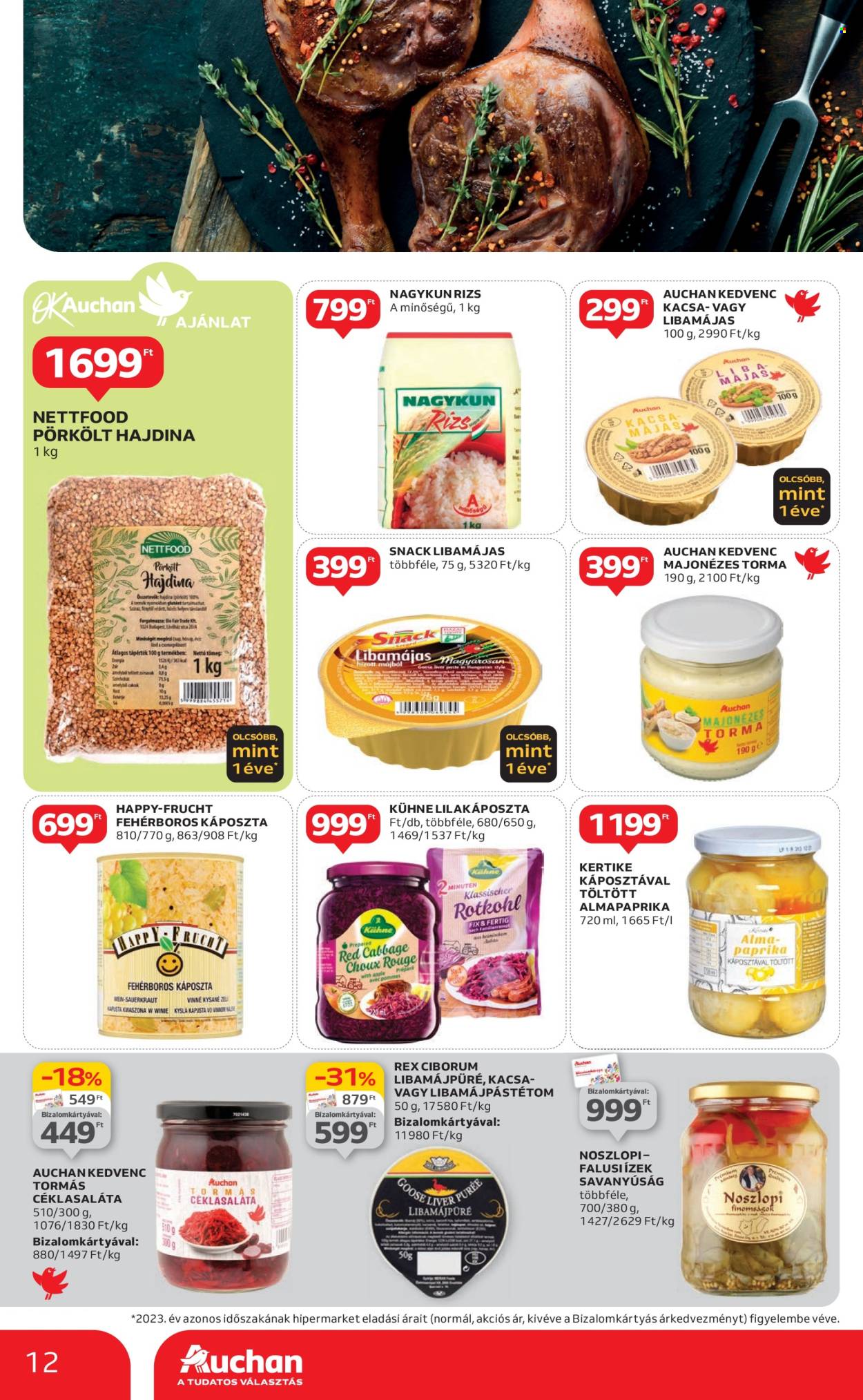 Auchan akciós újságok - 2024.11.07 - 2024.11.13. Oldal 12