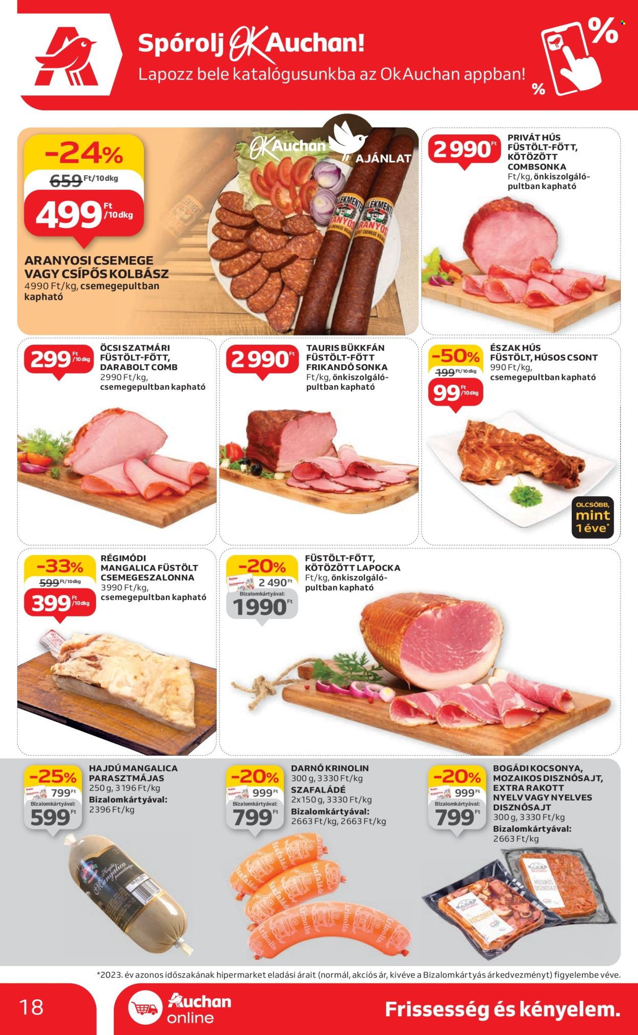 Auchan akciós újságok - 2024.11.07 - 2024.11.13. Oldal 18