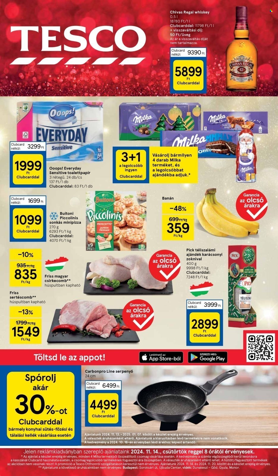 TESCO akciós újságok - 2024.11.14 - 2024.11.20. Oldal 1