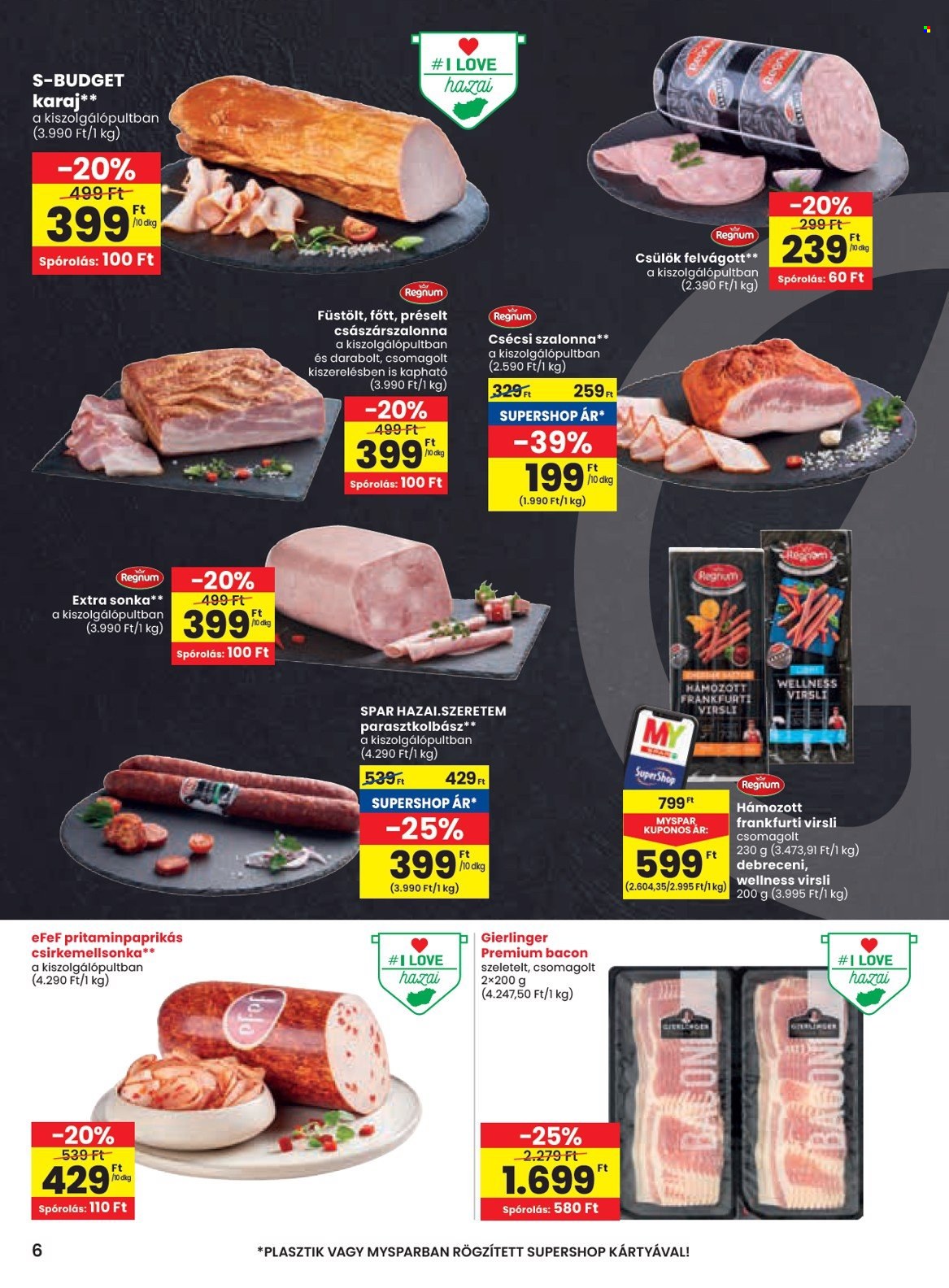 SPAR akciós újságok - 2024.11.14 - 2024.11.20. Oldal 6