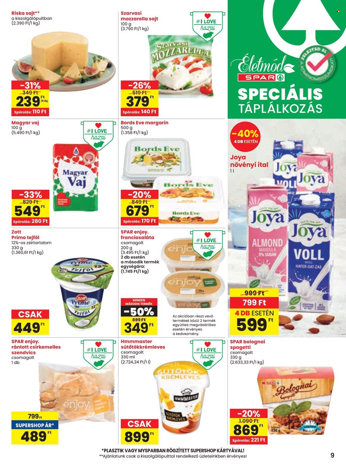 SPAR akciós újságok - 2024.11.14 - 2024.11.20. Oldal 9