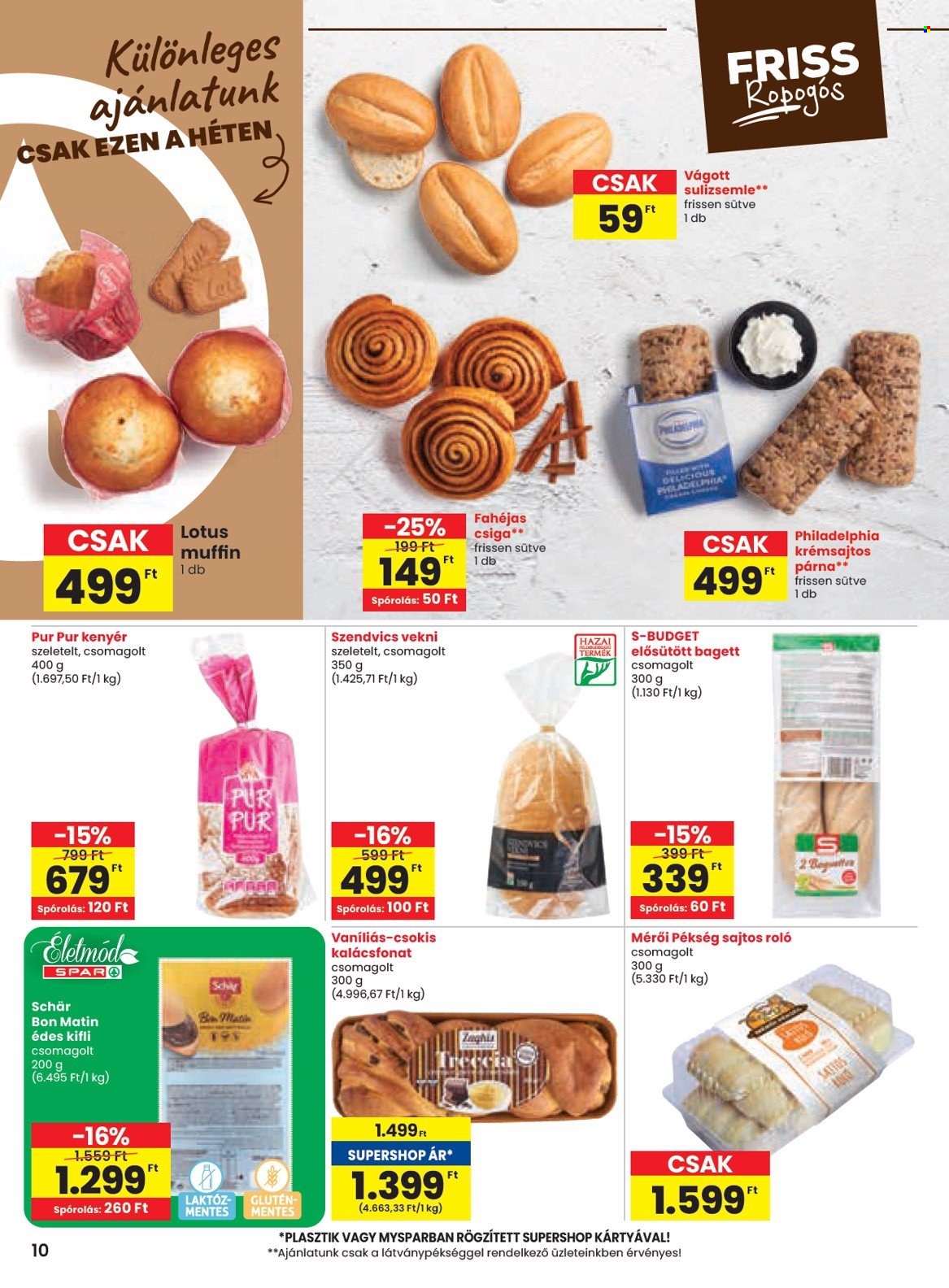 SPAR akciós újságok - 2024.11.14 - 2024.11.20. Oldal 10