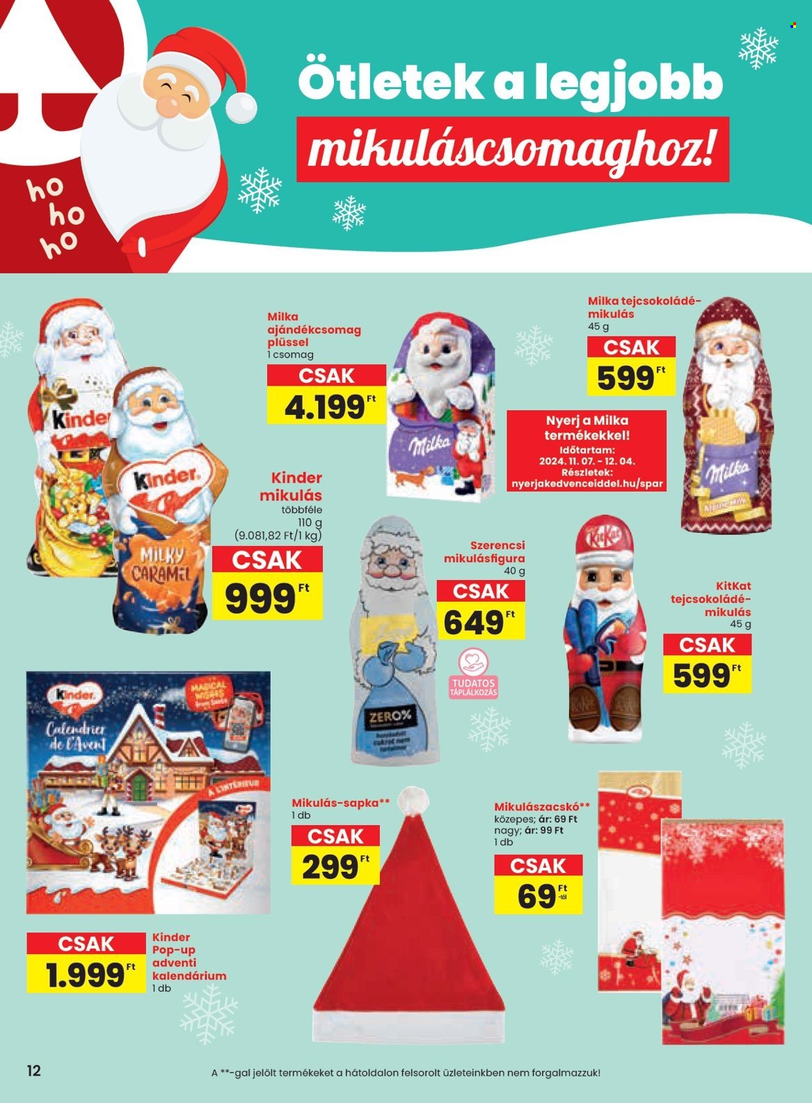 SPAR akciós újságok - 2024.11.14 - 2024.11.20. Oldal 12