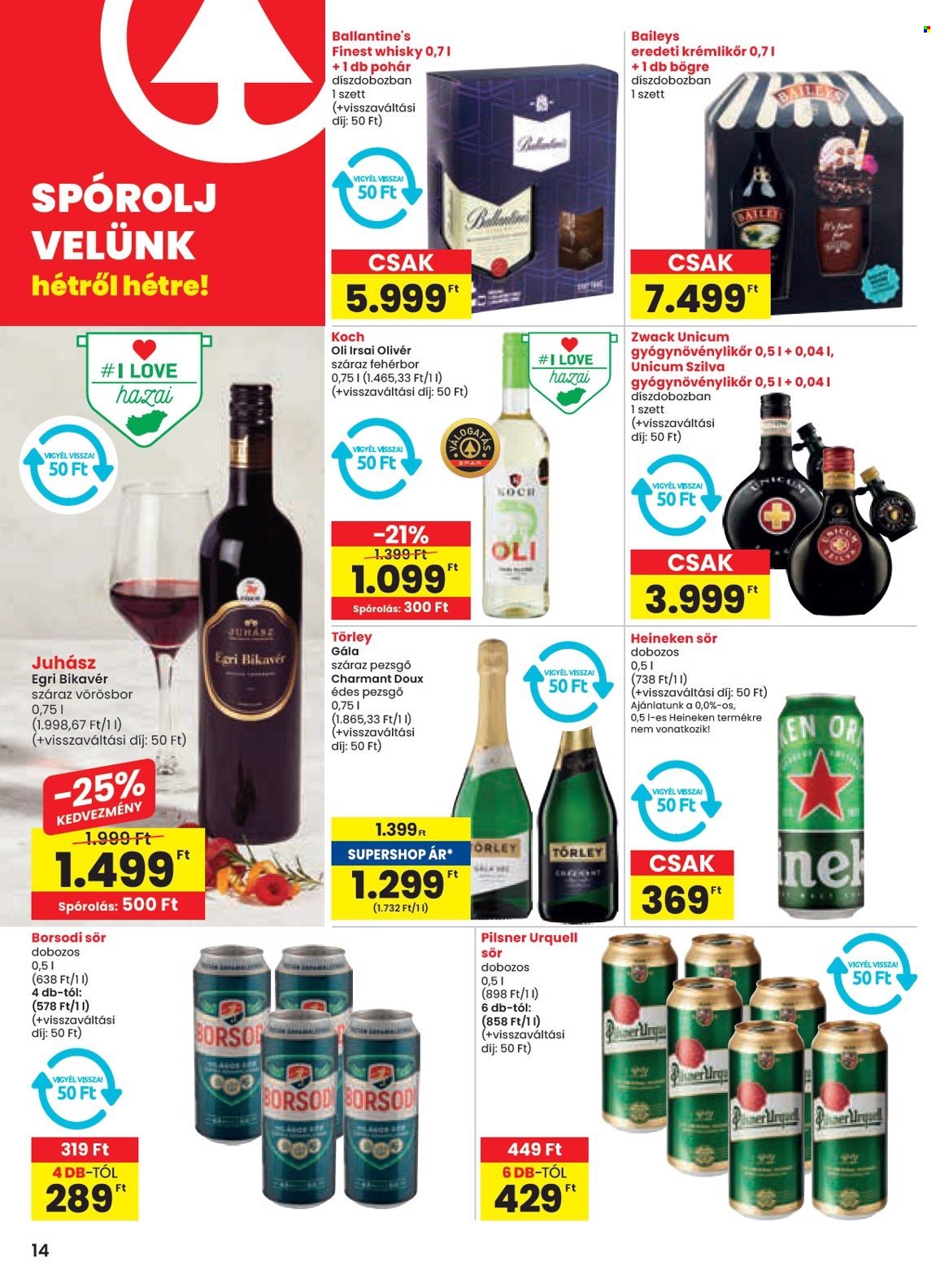 SPAR akciós újságok - 2024.11.14 - 2024.11.20. Oldal 14