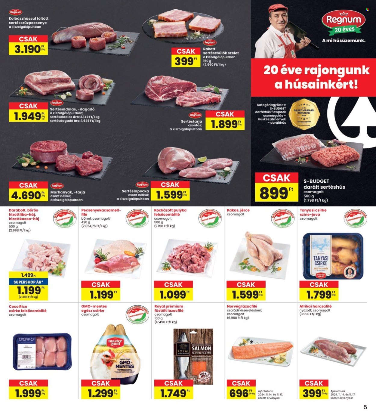 INTERSPAR akciós újságok - 2024.11.14 - 2024.11.20. Oldal 5