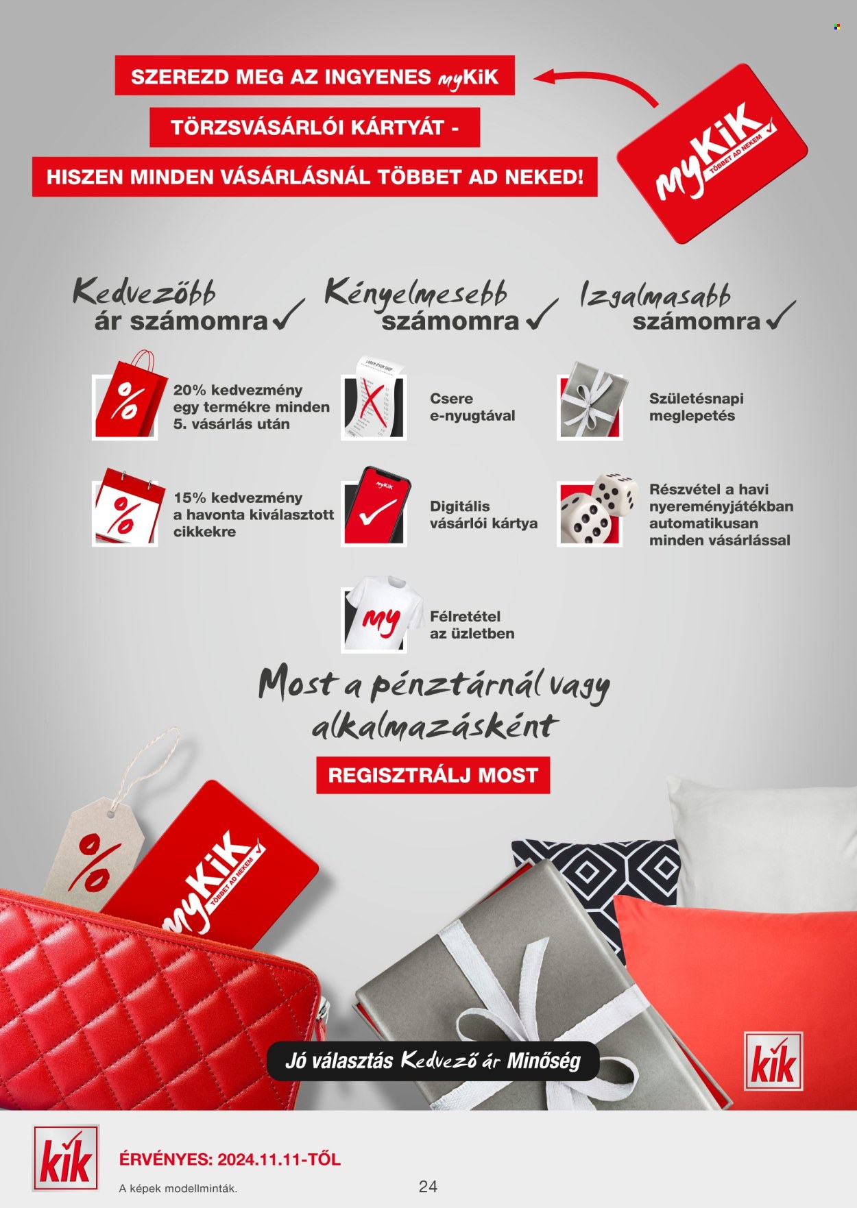 Kik akciós újságok - 2024.11.11 - 2024.11.17. Oldal 24