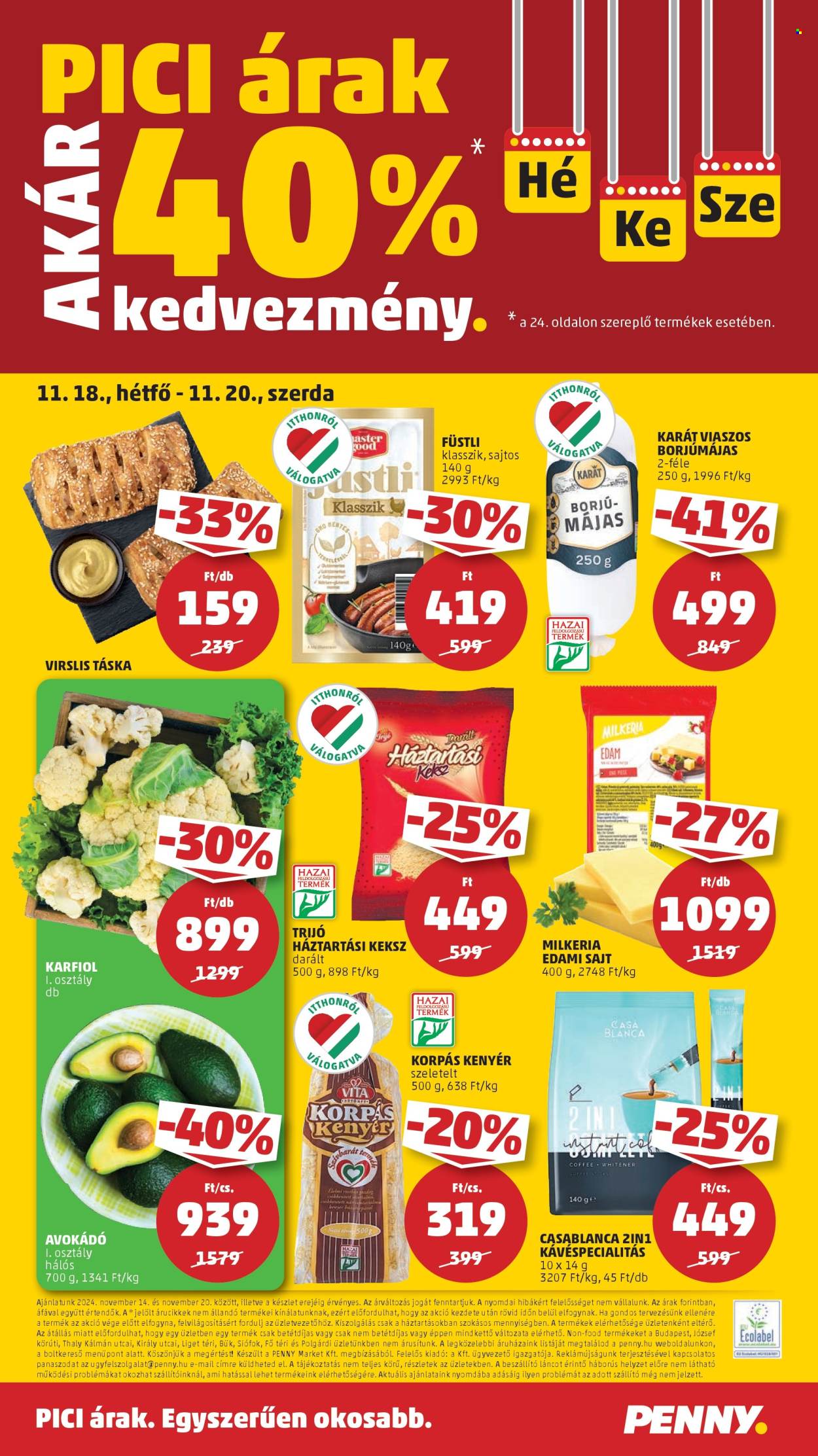 Penny Market akciós újságok - 2024.11.14 - 2024.11.20. Oldal 27
