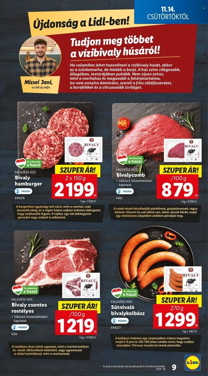 Lidl akciós újságok - 2024.11.14 - 2024.11.20. Oldal 9