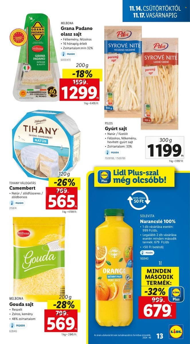 Lidl akciós újságok - 2024.11.14 - 2024.11.20. Oldal 13