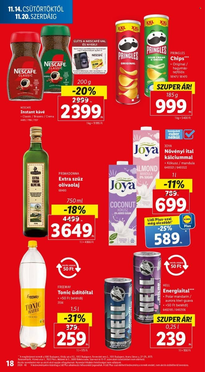 Lidl akciós újságok - 2024.11.14 - 2024.11.20. Oldal 18