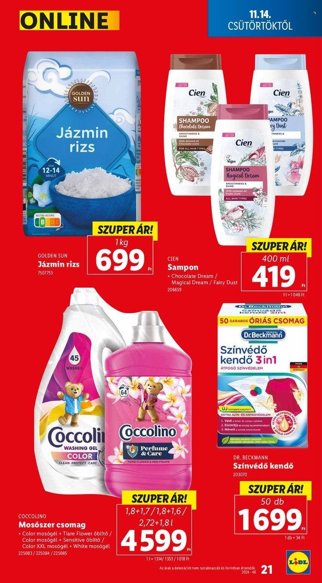 Lidl akciós újságok - 2024.11.14 - 2024.11.20. Oldal 21