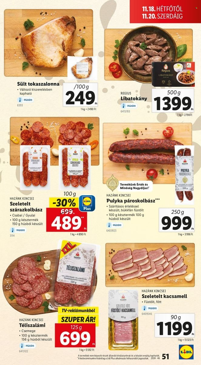 Lidl akciós újságok - 2024.11.14 - 2024.11.20. Oldal 51