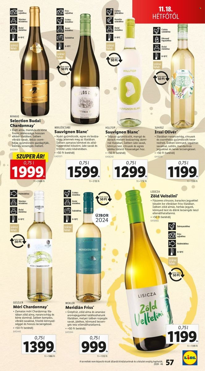 Lidl akciós újságok - 2024.11.14 - 2024.11.20. Oldal 57