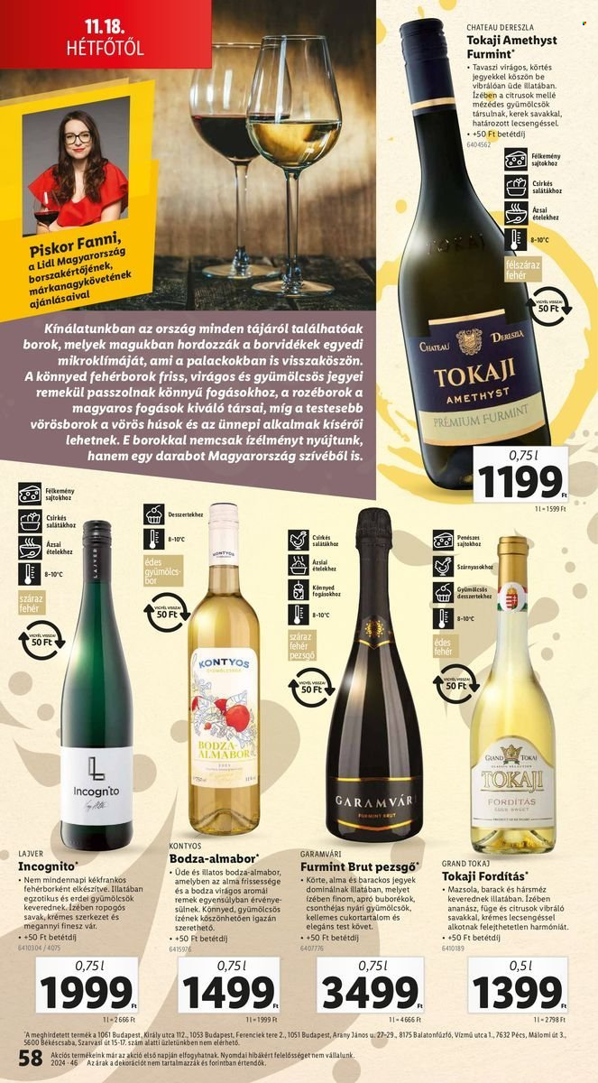 Lidl akciós újságok - 2024.11.14 - 2024.11.20. Oldal 58