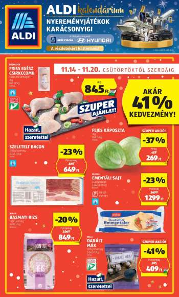 Újság Aldi - 2024.11.14 - 2024.11.20.