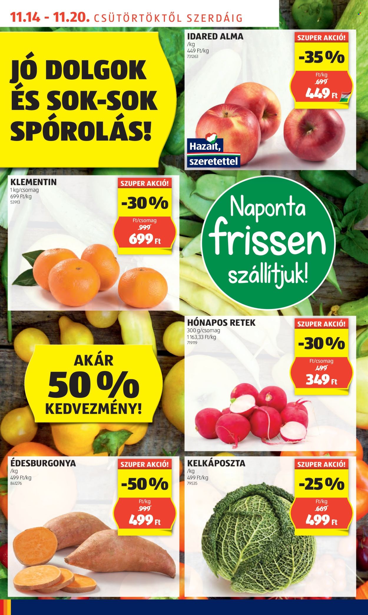 Aldi akciós újságok - 2024.11.14 - 2024.11.20. Oldal 4