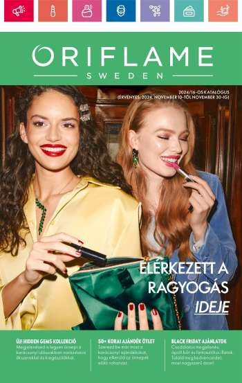 Újság Oriflame - 2024.11.10 - 2024.11.30.