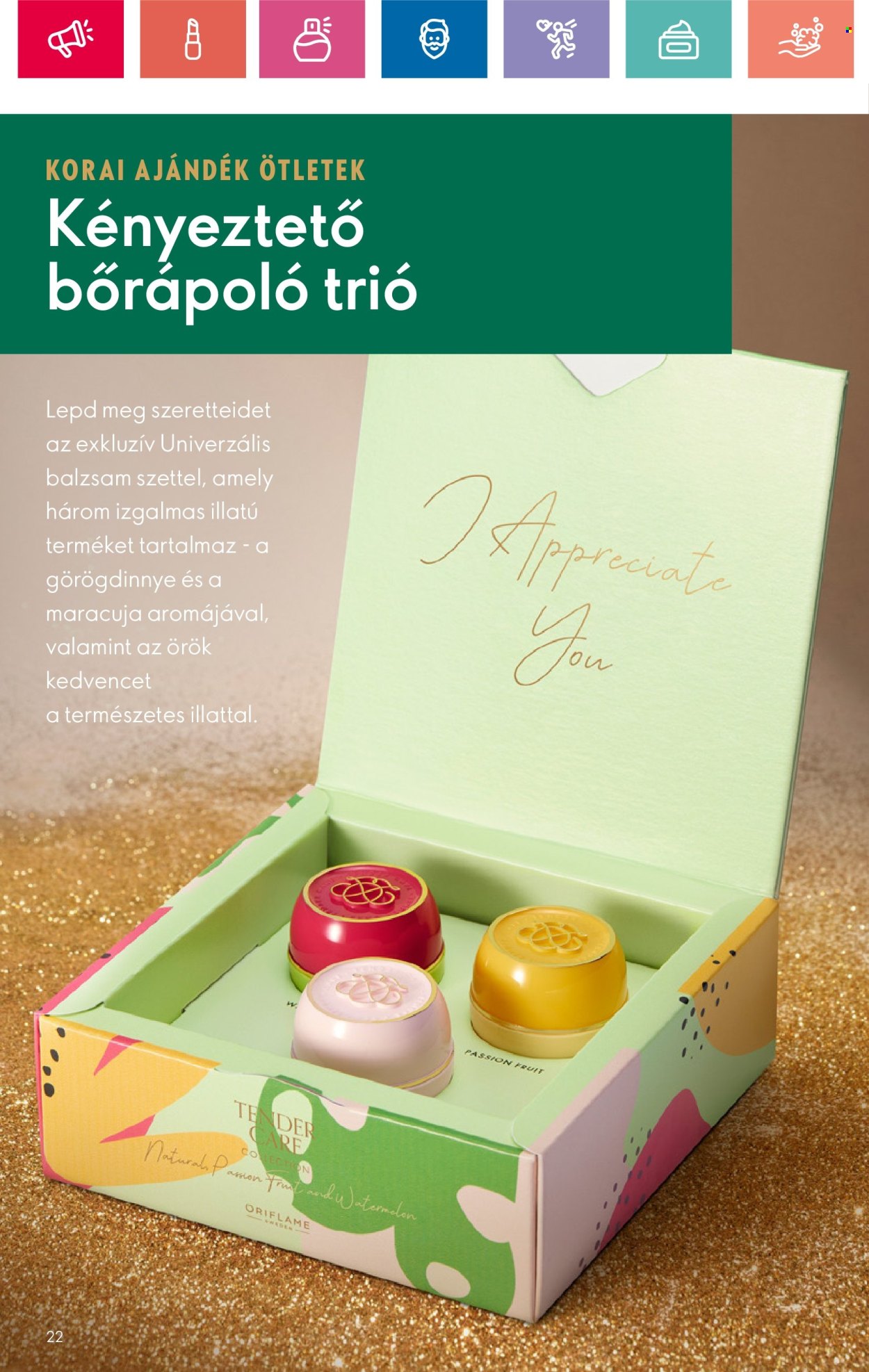 Oriflame akciós újságok - 2024.11.10 - 2024.11.30. Oldal 22