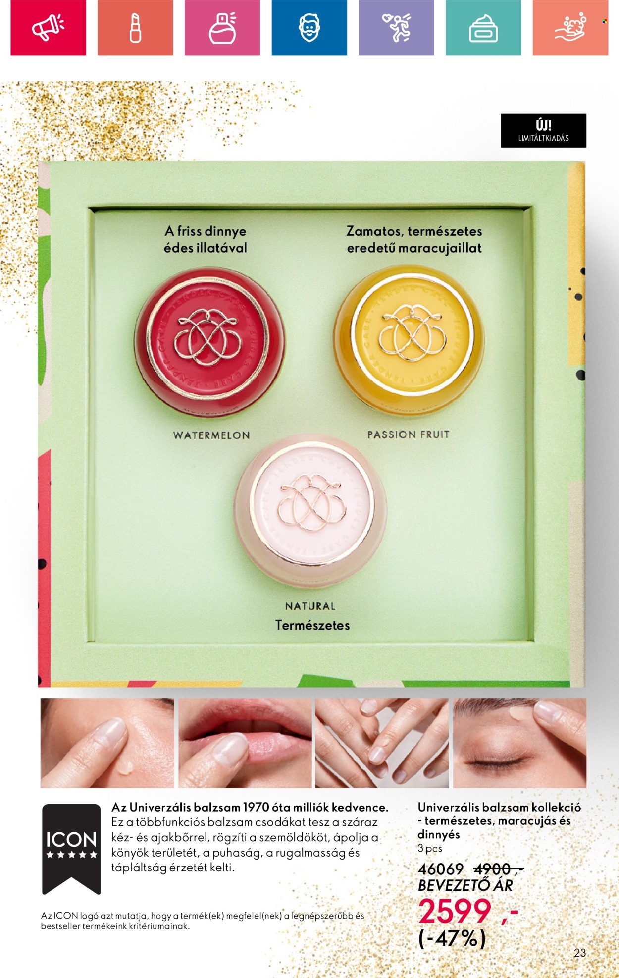 Oriflame akciós újságok - 2024.11.10 - 2024.11.30. Oldal 23