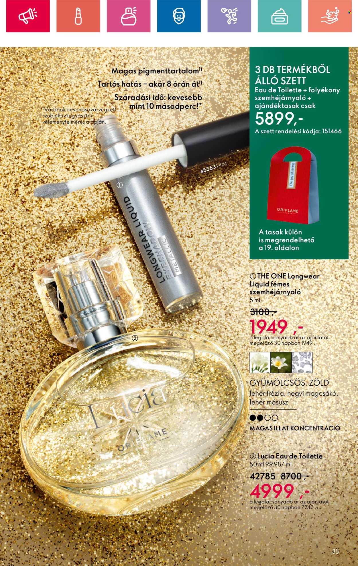 Oriflame akciós újságok - 2024.11.10 - 2024.11.30. Oldal 35
