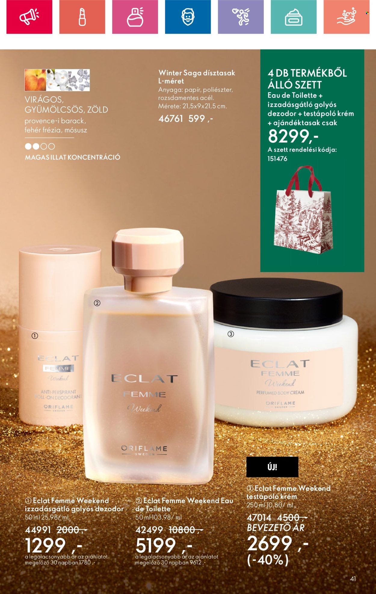 Oriflame akciós újságok - 2024.11.10 - 2024.11.30. Oldal 41