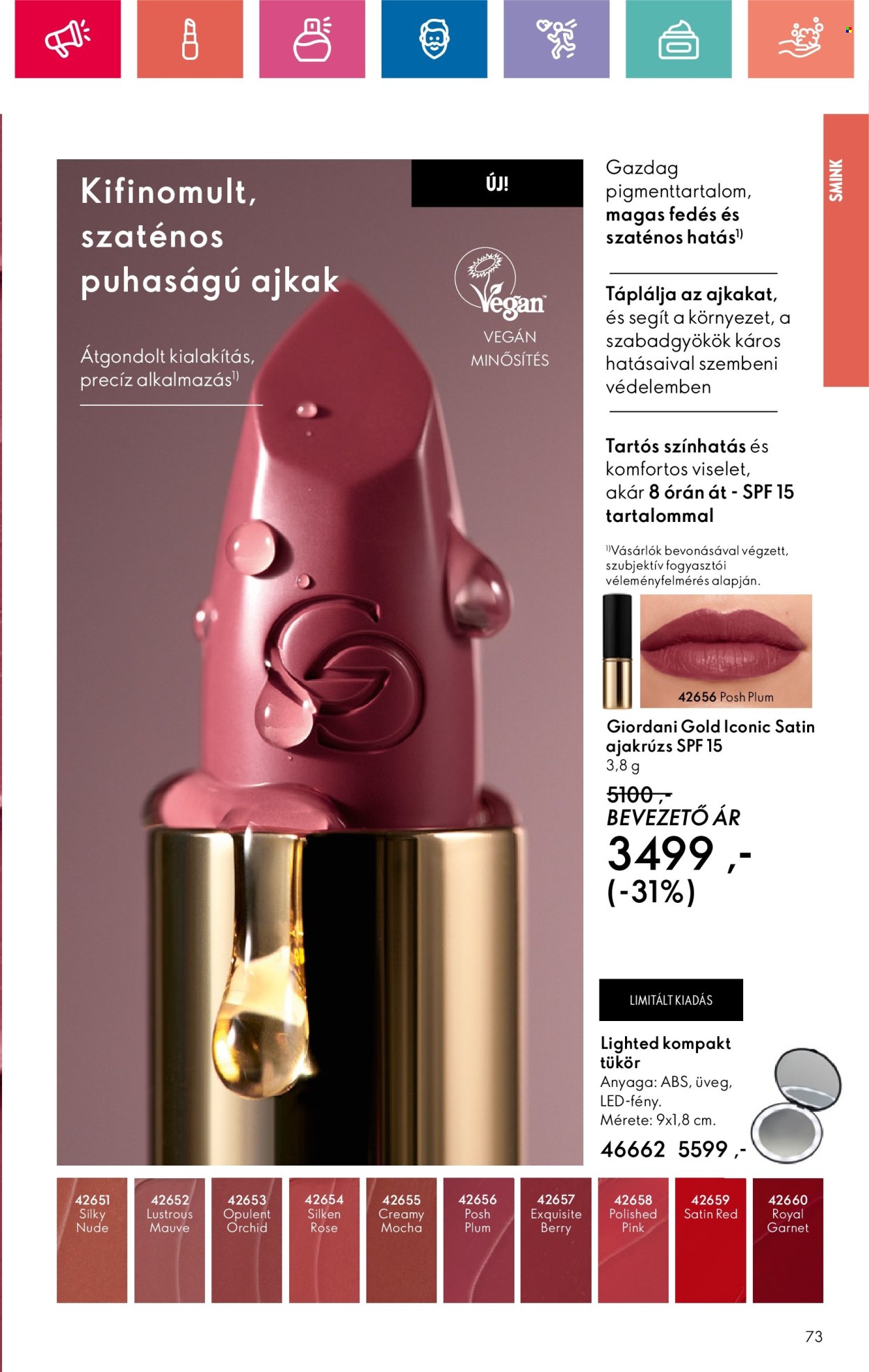 Oriflame akciós újságok - 2024.11.10 - 2024.11.30. Oldal 73