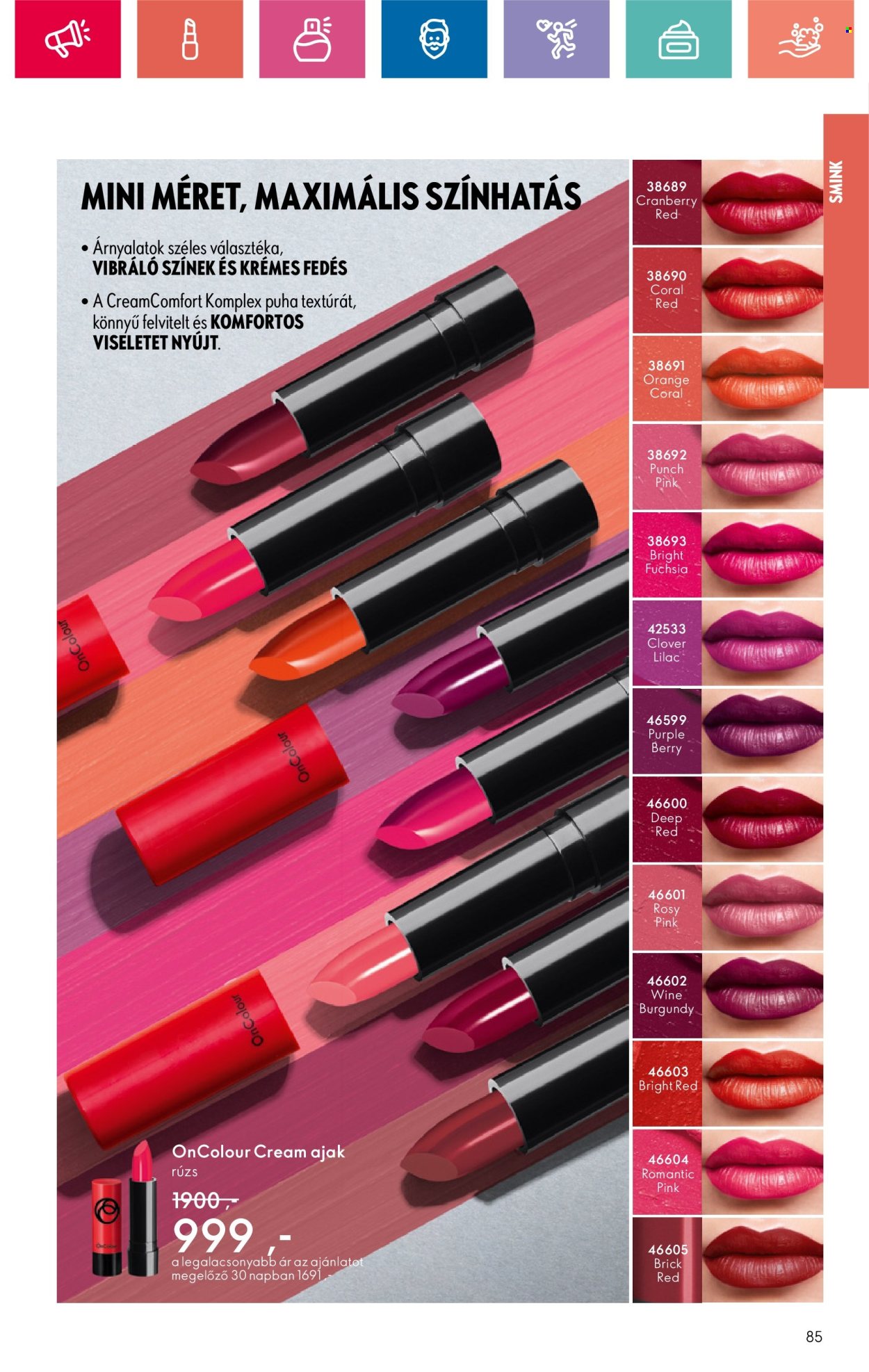 Oriflame akciós újságok - 2024.11.10 - 2024.11.30. Oldal 85