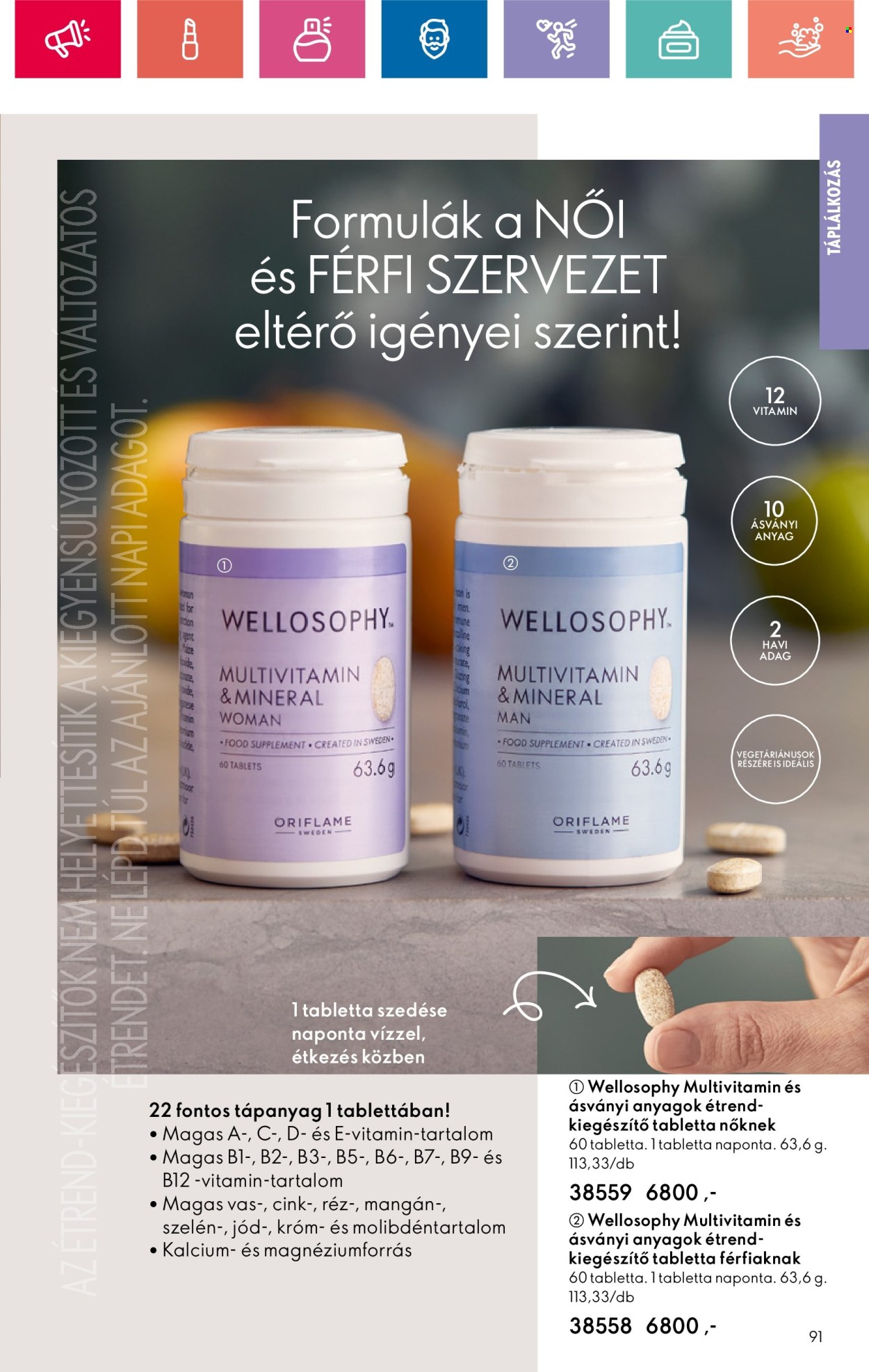 Oriflame akciós újságok - 2024.11.10 - 2024.11.30. Oldal 91