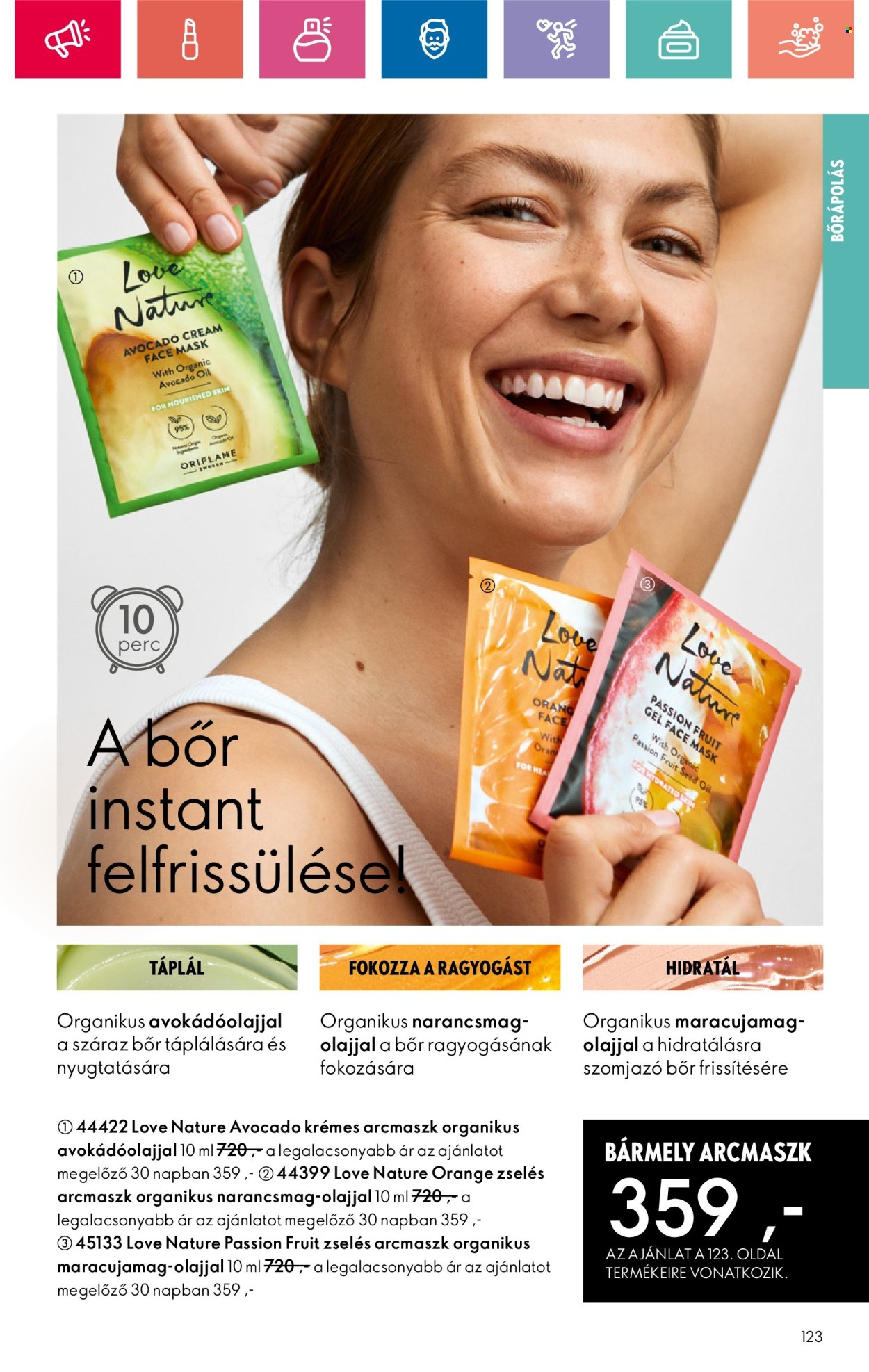 Oriflame akciós újságok - 2024.11.10 - 2024.11.30. Oldal 123