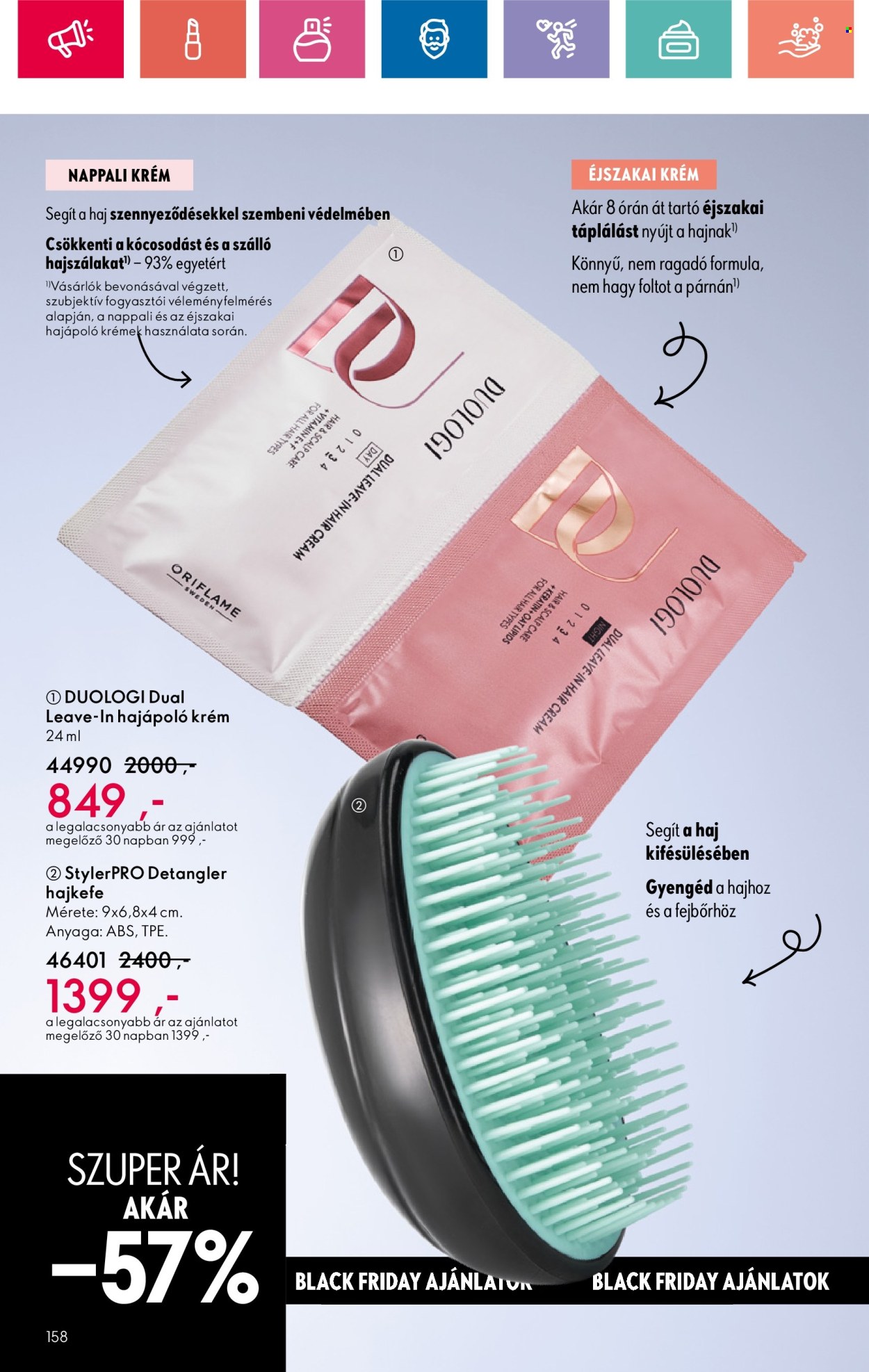 Oriflame akciós újságok - 2024.11.10 - 2024.11.30. Oldal 158