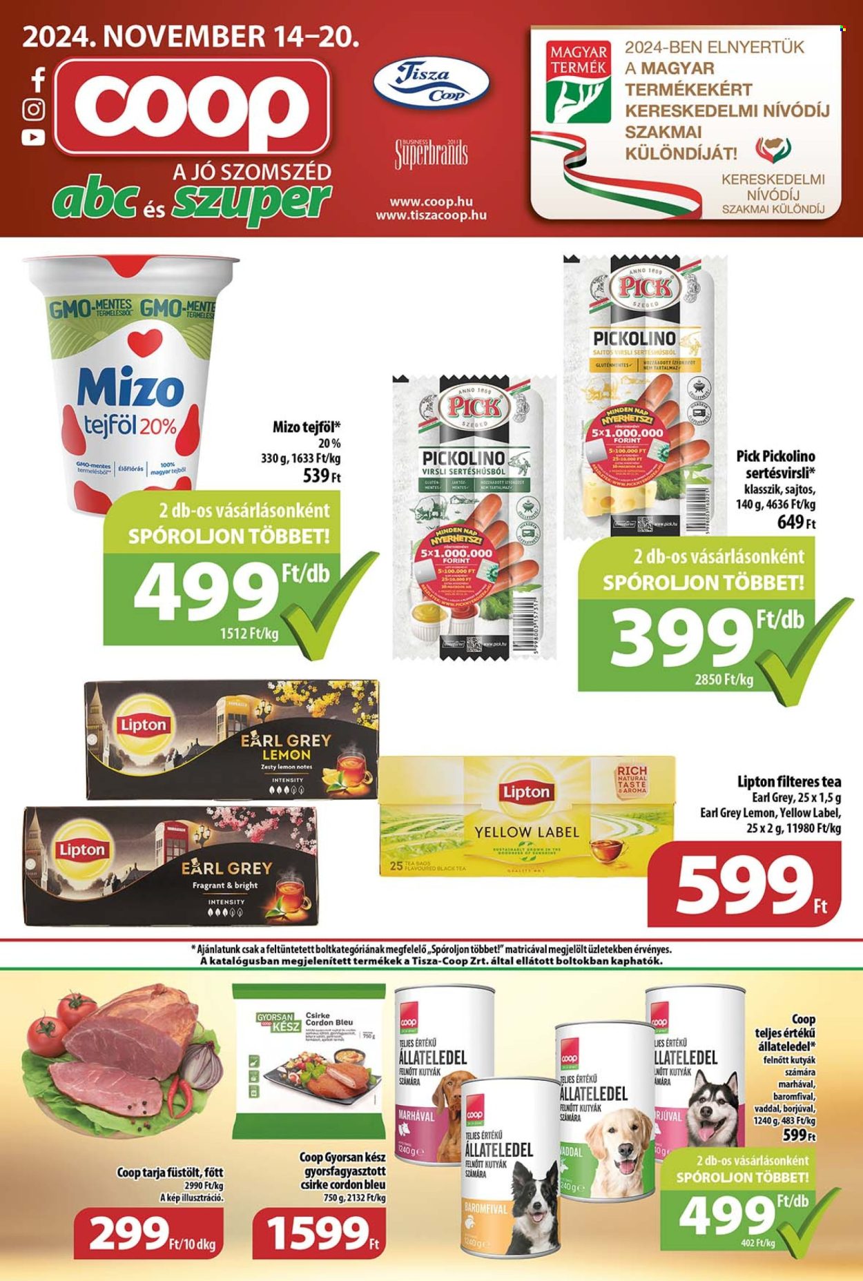 Coop akciós újságok - 2024.11.14 - 2024.11.20. Oldal 1