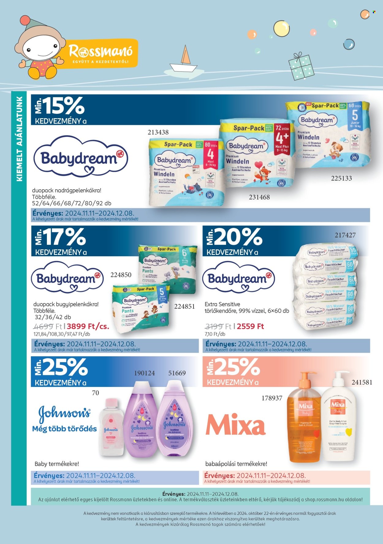 Rossmann akciós újságok - 2024.11.11 - 2024.12.08. Oldal 2