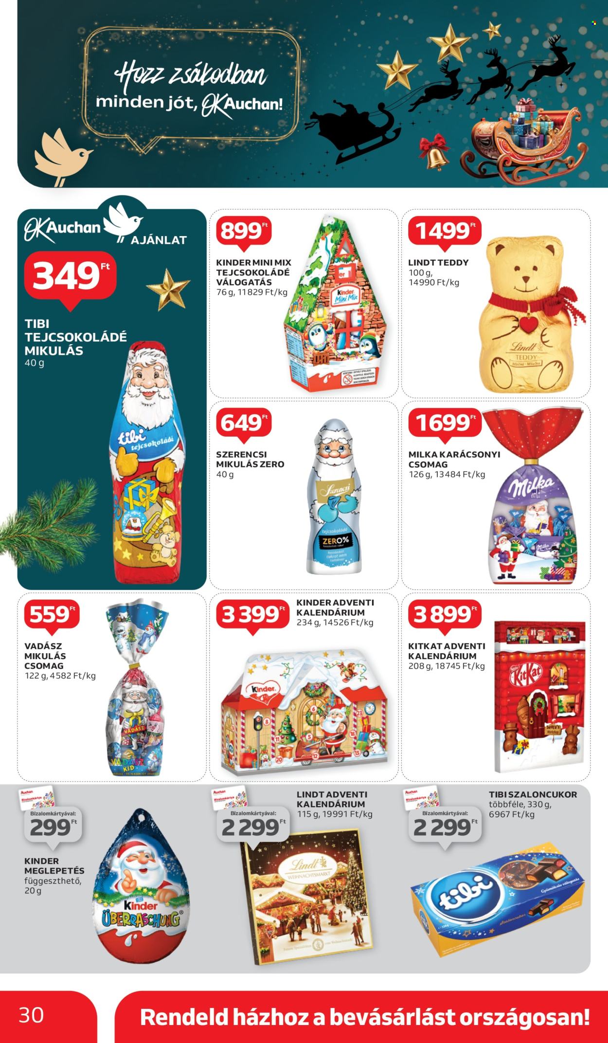 Auchan akciós újságok - 2024.11.14 - 2024.11.20. Oldal 30